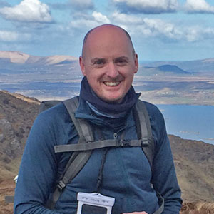 Fergal Harrington - Out on the hills on a Guided Walking Holiday in Ireland