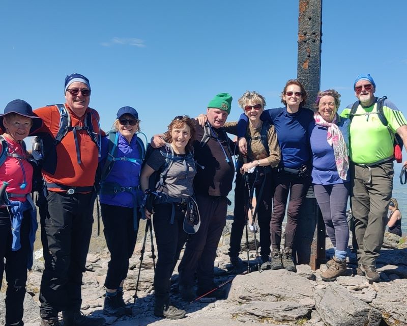 Carrauntoohil Cross on top of Ireland's highest mountain